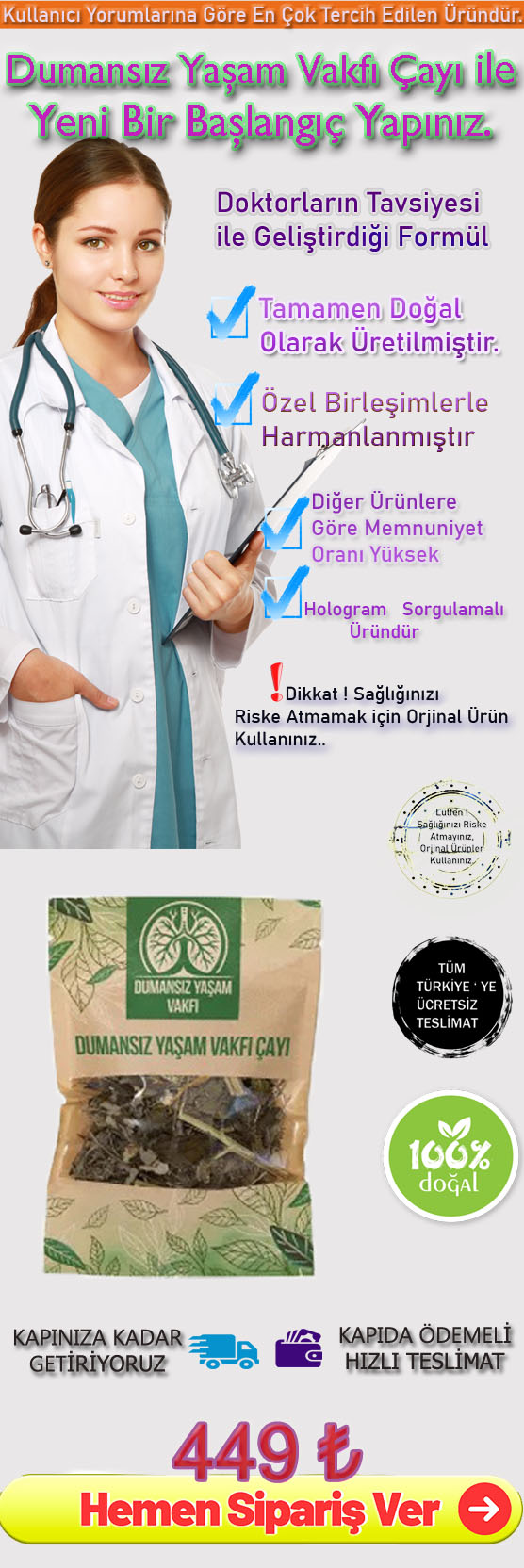 Dumansız Yaşam Vakfı Çayı Satış Sitesi